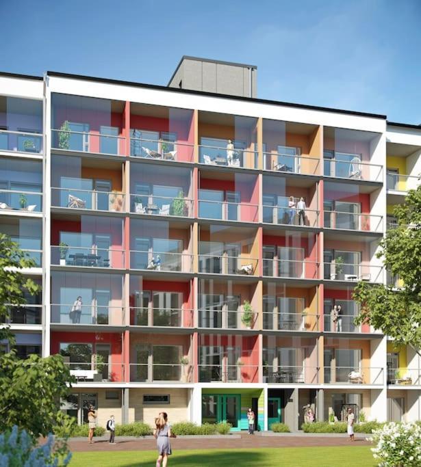 New Studio Pastel Near Helsinki Airport In Kivistoe Vantaa Exterior foto